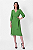Vestido Midi Manga 3/4 Crepe Ana Liz Feminino - Imagem 9