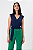 Blusa Transpassada Crepe Lia Feminina - Imagem 36