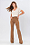 Calça Flare Suede Gaby Feminina - Imagem 15