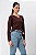 Blusa Decote V Manga Longa Feminina - Imagem 27