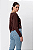 Blusa Decote V Manga Longa Feminina - Imagem 29