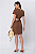 Vestido Curto Linen Flora Feminino - Imagem 8