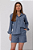 Camisa Maria Júlia Tricoline Marinho Feminina - Imagem 13