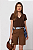 T-Shirt Decote V Cotton Prime Feminina - Imagem 5