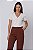 T-Shirt Decote V Cotton Prime Feminina - Imagem 11