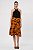 SAIA MIDI LOVELY ANIMAL PRINT PUMPKIN - Imagem 3