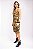 Vestido Midi Lovely Animal Print - Army - Imagem 4