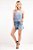 Regata Denim Flower - Imagem 2
