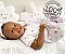 Saco para bebê dormir em malha 100% algodão estrela rosa (verão) - Imagem 2