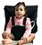 Cadeirinha Assento Portátil para Bebê em Tecido Preto - Imagem 5