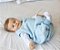 Saco de dormir para bebê com pezinho em Microsoft Azul Estrela [Inverno] - Imagem 5