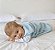 Saco de dormir para bebê em Microsoft Azul Estrelinha (inverno) - Imagem 2