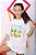 T-shirt teen feminina camisetão tumblr branca - Imagem 2