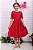 Vestido infantil de festa Petit Cherie estrelas vermelho 1 ao 6 - Imagem 2