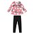 Conjunto infantil Nanai inverno blusa bichos legging rosa neon - Imagem 2