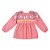 Conjunto infantil Nanai inverno blusa e legging floral rosa neon - Imagem 2