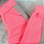 Conjunto infantil Le Petit inverno de moletom blusa calça rosa neon - Imagem 5