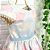 Vestido de festa infantil Petit Cherie doceria rosa e azul - Imagem 3