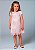 Vestido de festa infantil Petit Cherie renda bordada com pérolas luxo rosa - Imagem 4