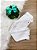 Calça infantil de sarja branca da Petit Cherie com pérolas Tamanho 3 - Imagem 2