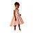 Vestido de festa infantil Petit Cherie mullet luxo rosa claro - Imagem 4
