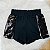 Conjunto teen tumblr blusa cropped shorts paetês preto e prata - Imagem 6