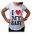 Camiseta Para Gestante I Love My BabyKinha - Imagem 1