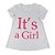 Camiseta Para Gestante It's a Girl BabyKinha - Imagem 4