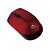 Mouse sem fio C3tech 1000DPI 3 Botões 2.4Ghz M-W17 Vermelho - Imagem 2