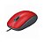 Mouse com Fio M110 Logitech Vermelho - Imagem 2