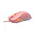 Mouse Motospeed V70 Essential 12400 DPI RGB Rosa - Imagem 1