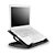 Base Notebook Suporte Regulavel 1 Cooler 2 USB Multi A166 - Imagem 2