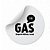 Adesivo GAS - 2 unidades - Imagem 1