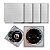 Kit Bluetooth Jbl de Embutir Som Ambiente c/ Amplificador + 4 Falantes de Teto - Imagem 1