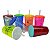 kit 100 Copos Tornado 550 ml Tampa e Canudo - Personalizado - Imagem 1