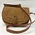 Bolsa boho  camurça legitimo caramelo - Imagem 1