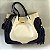 Bolsa Karen crema/marinho - Imagem 3
