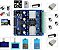 Kit 4 Eixos Cnc Driver/motor De Passo/conjunto Tb6560 - Imagem 1