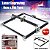 Gravadora Laser Grava, Corta, Router 2 Eixo Área 80x90cm (com Laser 3000mw) - Imagem 3