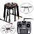 Drone 8-eixos 20LITROS (kit para montagem (diy)) Pro 2.4g 10ch rc - Imagem 3
