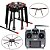 Drone 8-eixos 20LITROS (kit para montagem (diy)) Pro 2.4g 10ch rc - Imagem 9