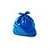 Saco de Lixo Colorido 60L Azul c/ 100un. - Imagem 1