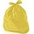 Saco de Lixo Colorido 60L Amarelo c/ 100un. - Imagem 1