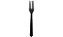 GARFO FORTE REFEIÇÃO STRAWPLAST PRETO C/ 500UN REF.: GSP-542 - Imagem 1