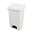 Lixeira c/ Pedal Extra Resistente Branca 50L - Imagem 1