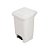 Lixeira c/ Pedal Extra Resistente Branca 25L - Imagem 2
