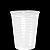 Copo Descartável Branco Minaplast 180ml c/100 - Imagem 1