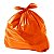 Saco de Lixo Colorido 40L Laranja - Imagem 1