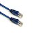 Patch Cord Cat.6 1m Azul CAT610BL Plus Cable - Imagem 2