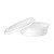 Tampa de Isopor para Marmitex 500/750/1100ml Totalplast TP 100/102/104 - Fardo c/ 50 Un - Imagem 1